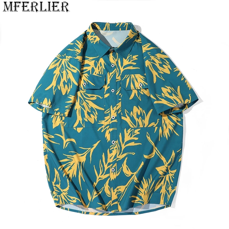 summer men flower shirts short sleeve plus size 8XL 10XL beach casual Hawaii shirts mferlier
summer men flower shirts short sleeve plus size 8XL 10XL beach casual Hawaii shirts mferlier