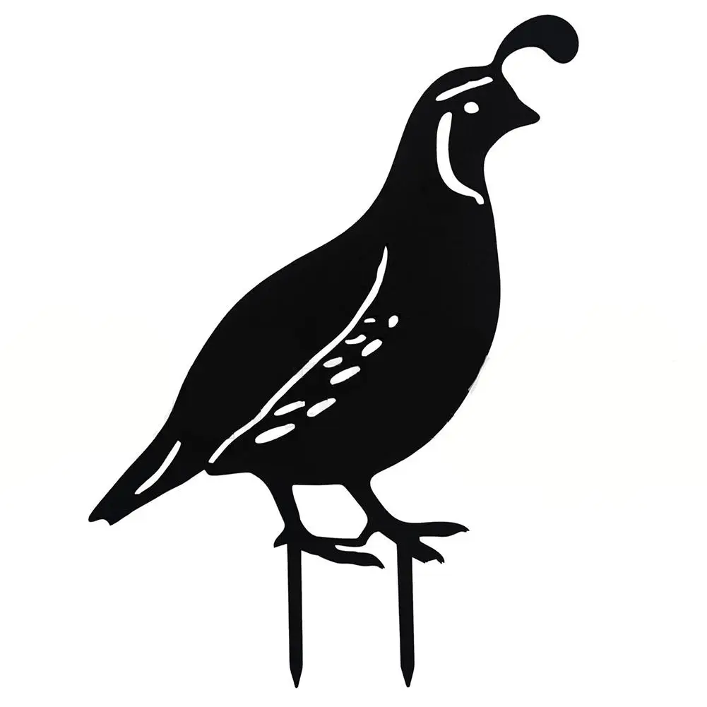4Pcs Quail Wrought Iron Ornaments Bird Outdoor Decor Animal Garden Animal Ornament Painted Metal Outdoor Statue
4Pcs Quail Wrought Iron Ornaments Bird Outdoor Decor Animal Garden Animal Ornament Painted Metal Outdoor Statue
