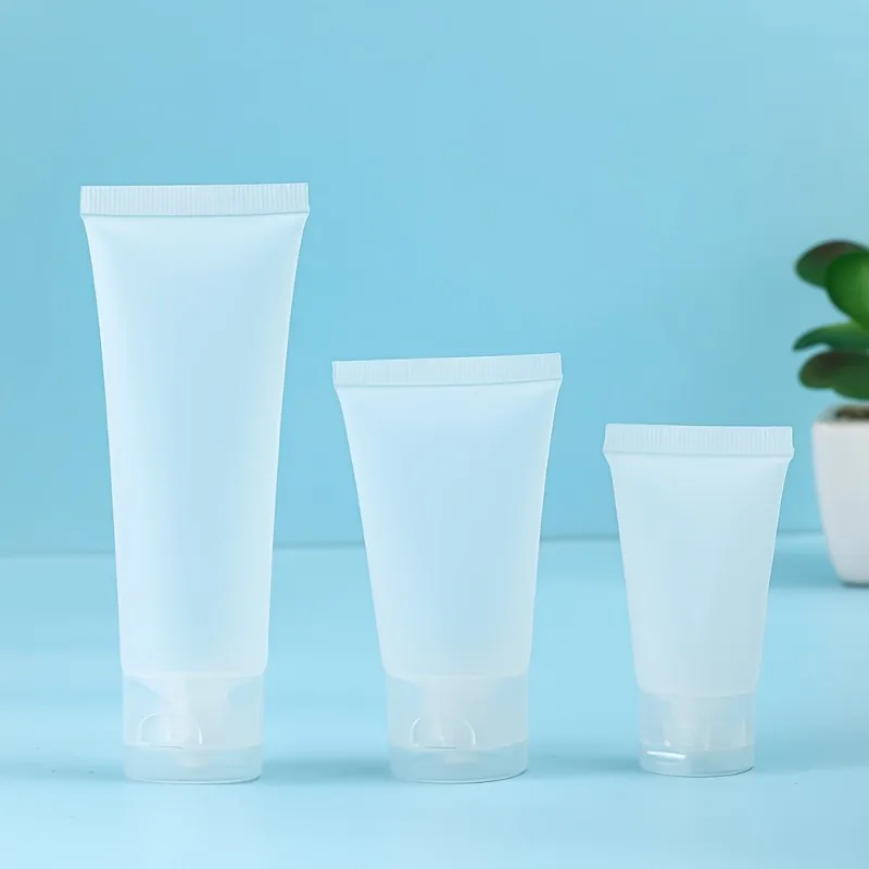 Empty Refillable Cosmetic Soft Tube Vial Bottles with Flip Cover Makeup Travel Sample Packing Storage Holder Container
Empty Refillable Cosmetic Soft Tube Vial Bottles with Flip Cover Makeup Travel Sample Packing Storage Holder Container
