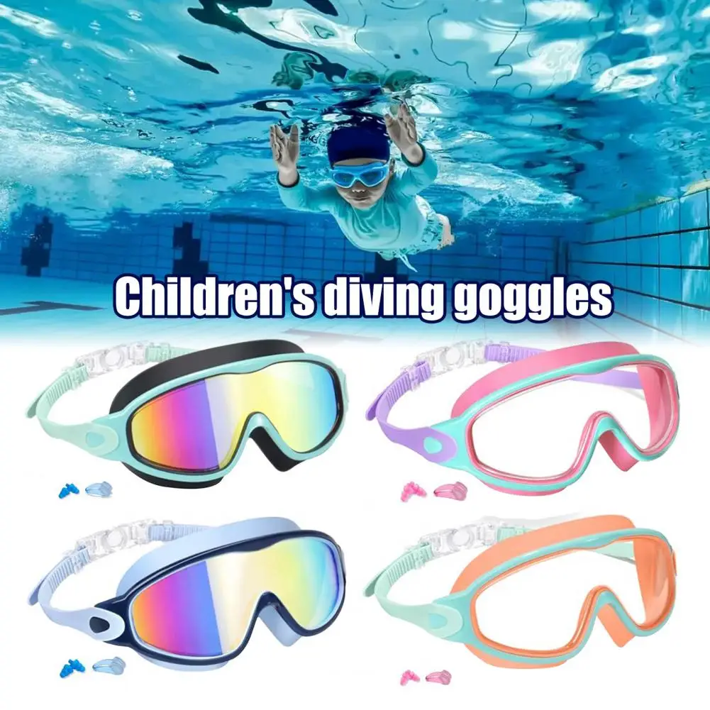 GMOX Kids Swim Goggles with Nose Clip And Earplug Anti-Fog Swimming Goggles UV Protection Pool Glasses Anti Shattered Lens
GMOX Kids Swim Goggles with Nose Clip And Earplug Anti-Fog Swimming Goggles UV Protection Pool Glasses Anti Shattered Lens