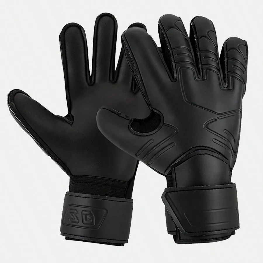1 Pair Black Football Goalkeeper Gloves With Finger Protection, Anti-Slip, Durable For Adult Training
1 Pair Black Football Goalkeeper Gloves With Finger Protection, Anti-Slip, Durable For Adult Training