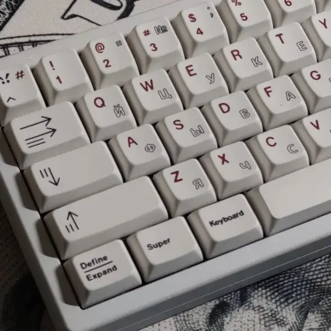 Русские колпачки минималистичный белый MDA Вишневый профиль PBT RU Keycap краситель Сублимация для MX Переключатель игровая Механическая крышка клавиатуры
Русские колпачки минималистичный белый MDA Вишневый профиль PBT RU Keycap краситель Сублимация для MX Переключатель игровая Механическая крышка клавиатуры