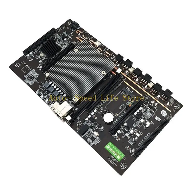 02DA BTC X79 Miner Motherboard LGA 2011 CPU CPU PCI-E 8X Слот видеокарты для ETH BTC
02DA BTC X79 Miner Motherboard LGA 2011 CPU CPU PCI-E 8X Слот видеокарты для ETH BTC
