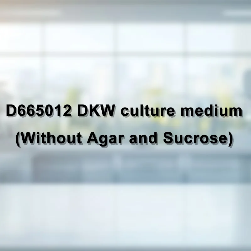D665012 DKW culture medium (Without Agar and Sucrose)
D665012 DKW culture medium (Without Agar and Sucrose)