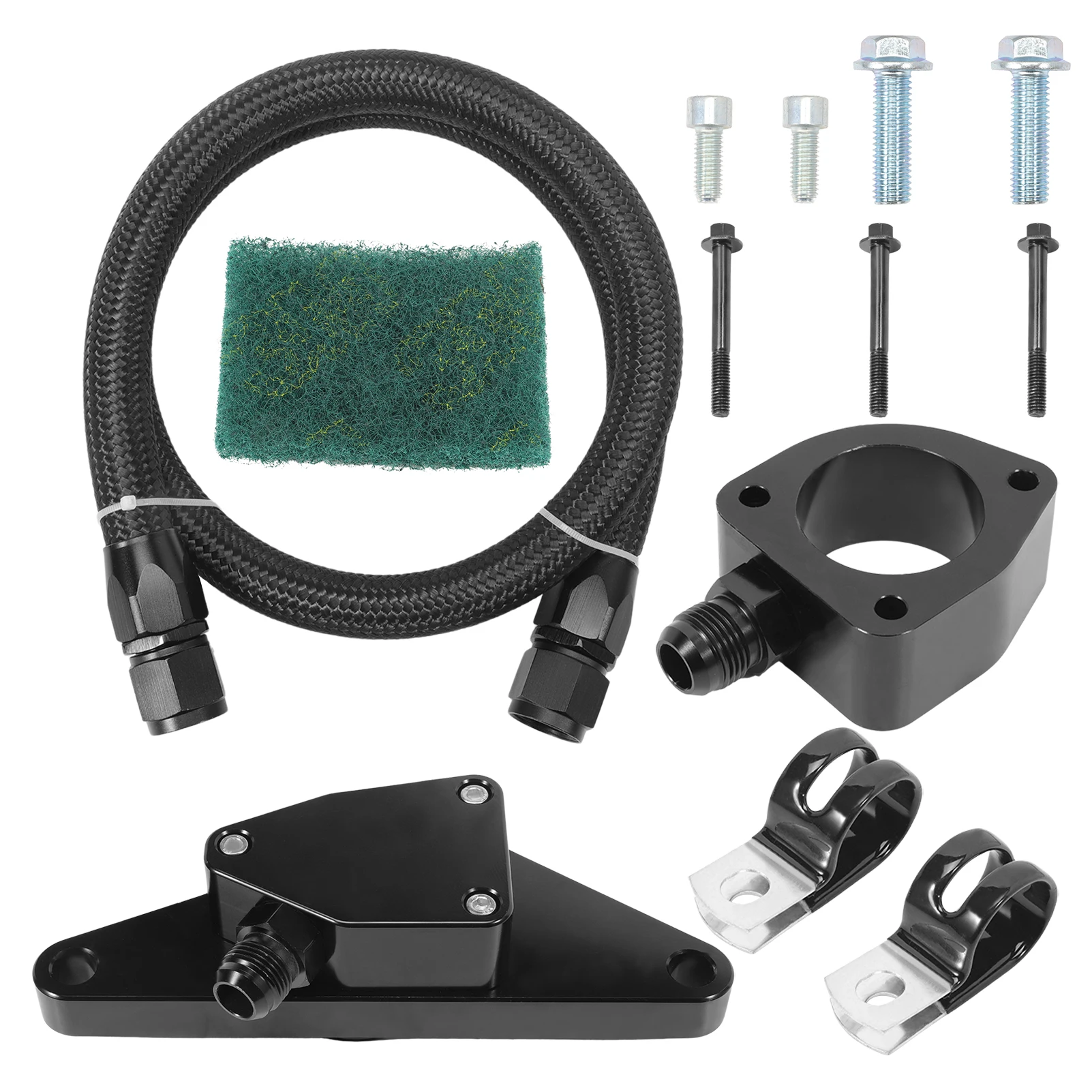 Coolant Bypass Kit compatible with Dodge Ram Cummins 5.9L2003-2007 Dodge Ram 2500-5500 Cummins 6.7L 2007.5-2018
Coolant Bypass Kit compatible with Dodge Ram Cummins 5.9L2003-2007 Dodge Ram 2500-5500 Cummins 6.7L 2007.5-2018