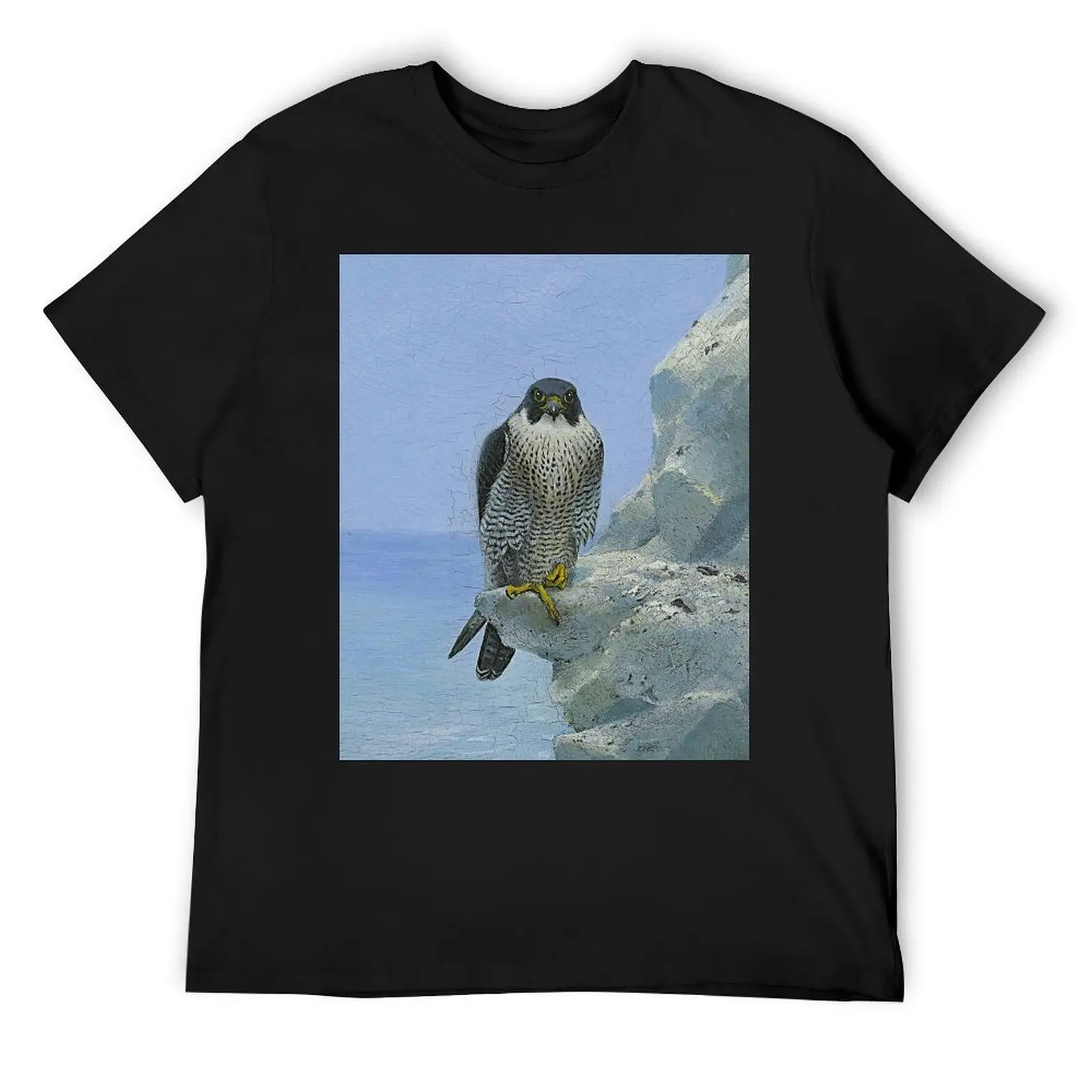 1896 a peregrine falcon on a chalk cliff portrait wilderness oil on canvas painting print by George Edward Lodge T-Shirt
1896 a peregrine falcon on a chalk cliff portrait wilderness oil on canvas painting print by George Edward Lodge T-Shirt