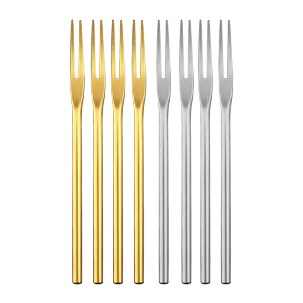 4 Pcs Stainless Steel Fruit Fork Party Supplies Cake Forks Wedding Dessert Japanese
4 Pcs Stainless Steel Fruit Fork Party Supplies Cake Forks Wedding Dessert Japanese