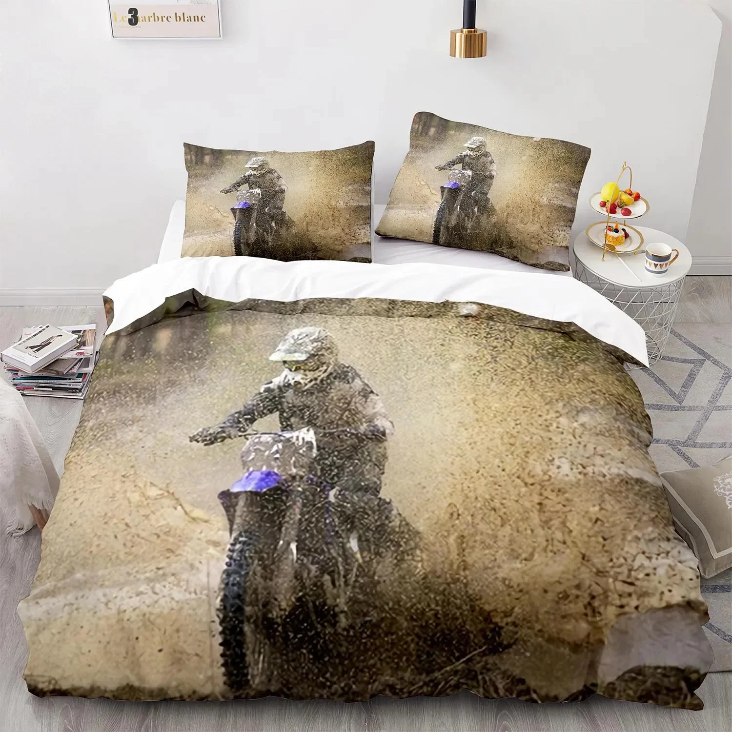 New Extreme Sport Off-road Stunt Motorcycle Bedding Set Single Twin Full Queen King Size Bed Set Aldult Bedroom Duvetcover 012
New Extreme Sport Off-road Stunt Motorcycle Bedding Set Single Twin Full Queen King Size Bed Set Aldult Bedroom Duvetcover 012