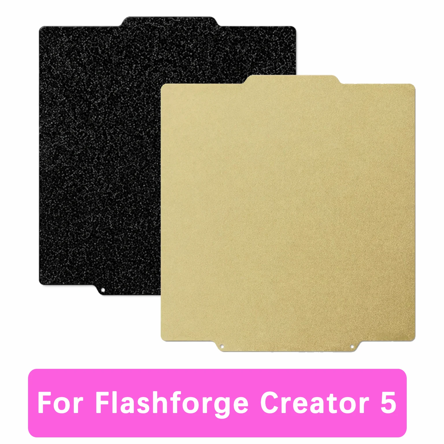 For Flashforge Creator 5 PEI Plate Creator 5 PRO Build Plate C5 Spring Steel Sheet 256x256mm Double Sided PEI PET PEO Plate
For Flashforge Creator 5 PEI Plate Creator 5 PRO Build Plate C5 Spring Steel Sheet 256x256mm Double Sided PEI PET PEO Plate