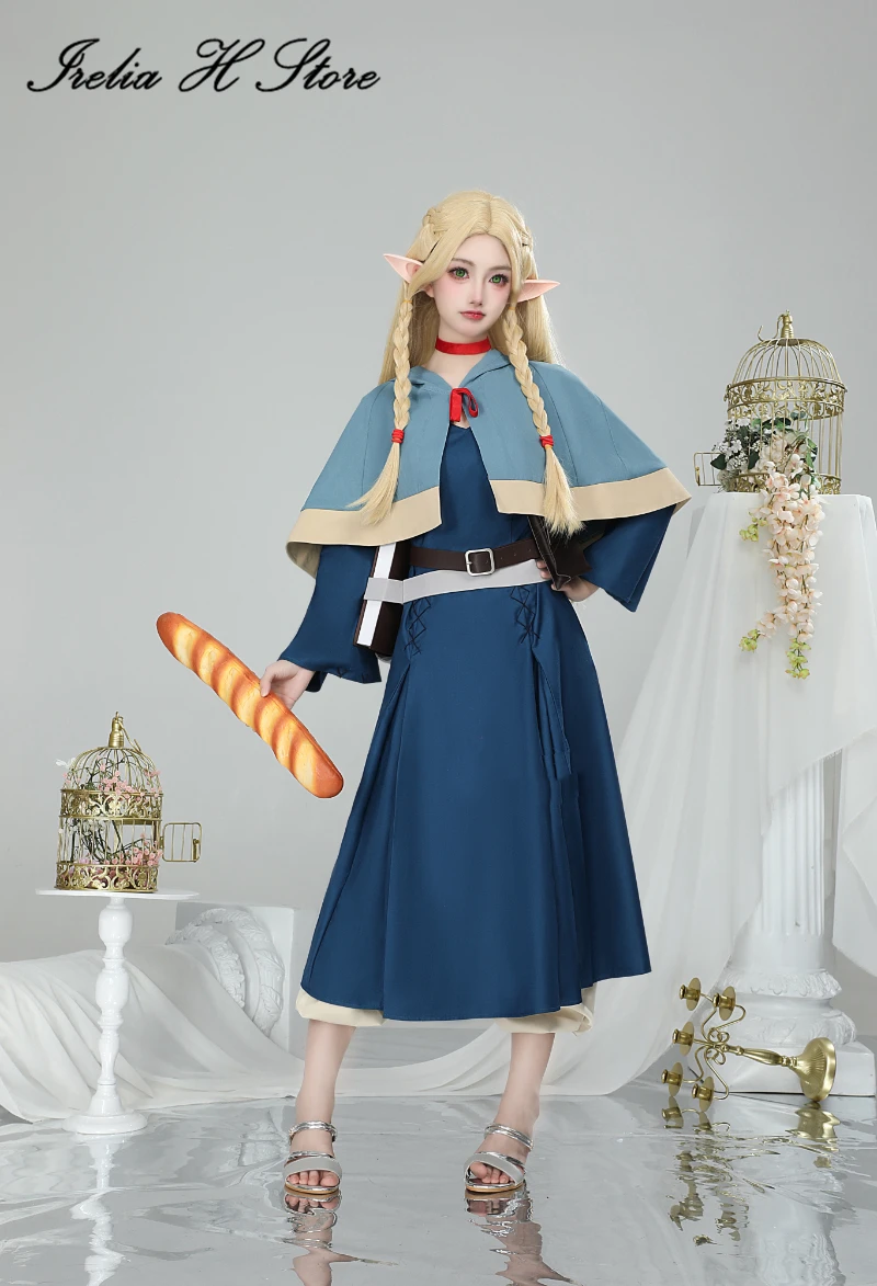 Irelia H Delicious in Dungeon Marcille Donato Cosplay Costume Anime Dress female
Irelia H Delicious in Dungeon Marcille Donato Cosplay Costume Anime Dress female