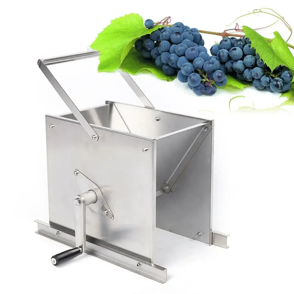 Manual Stainless Steel Grape Crusher MANUAL Crushing Machine Brewing Equipment a
Manual Stainless Steel Grape Crusher MANUAL Crushing Machine Brewing Equipment a