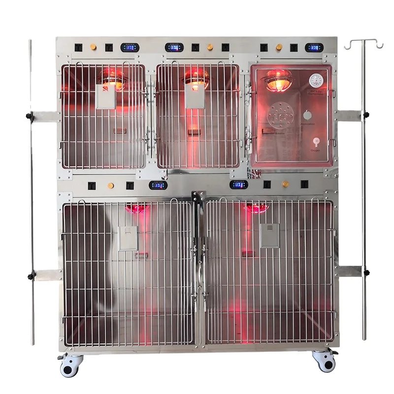 LIZE Stainless Steel Heated Lamp Veterinary Cage for Sale Breathable Pet House Wood Rabbit Cage Cages for Small Animals 1pcs
LIZE Stainless Steel Heated Lamp Veterinary Cage for Sale Breathable Pet House Wood Rabbit Cage Cages for Small Animals 1pcs