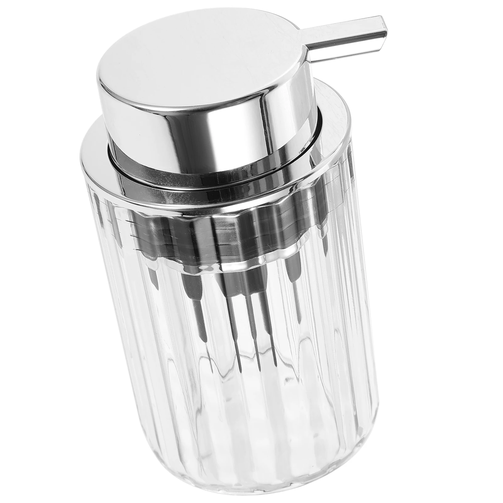300ml Transparent Silver Foaming Pump Bottle Face Wash Foam Maker Portable Bubble Cleanser Hand Washing Liquid Dispenser
300ml Transparent Silver Foaming Pump Bottle Face Wash Foam Maker Portable Bubble Cleanser Hand Washing Liquid Dispenser