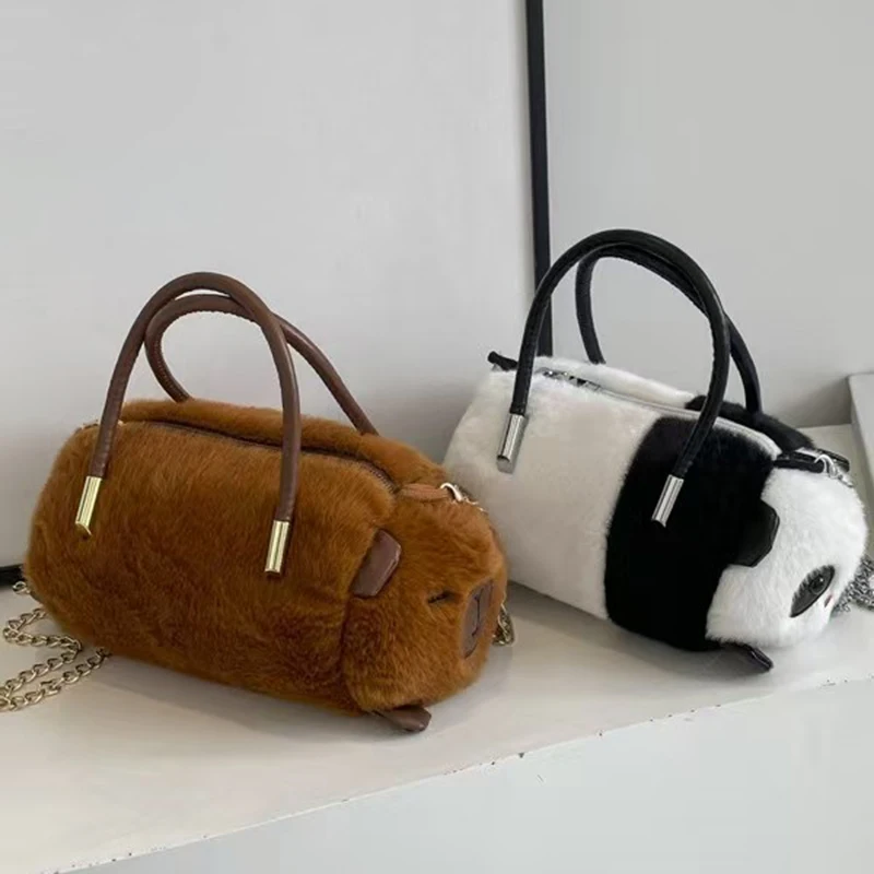 2025 женская осенне-зимняя новая меховая сумка, ниша, сумка для куклы панды, сумка через плечо с цепочкой, сумка контрастного цвета, меховая сумка
2025 женская осенне-зимняя новая меховая сумка, ниша, сумка для куклы панды, сумка через плечо с цепочкой, сумка контрастного цвета, меховая сумка