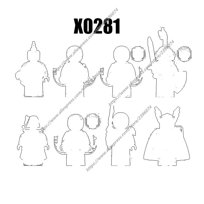 Фигурки-конструкторы X0281 XH1454 XH1455 XH1456 XH1457 XH1458 XH1459 XH1460 XH1461, 1 шт.
Фигурки-конструкторы X0281 XH1454 XH1455 XH1456 XH1457 XH1458 XH1459 XH1460 XH1461, 1 шт.