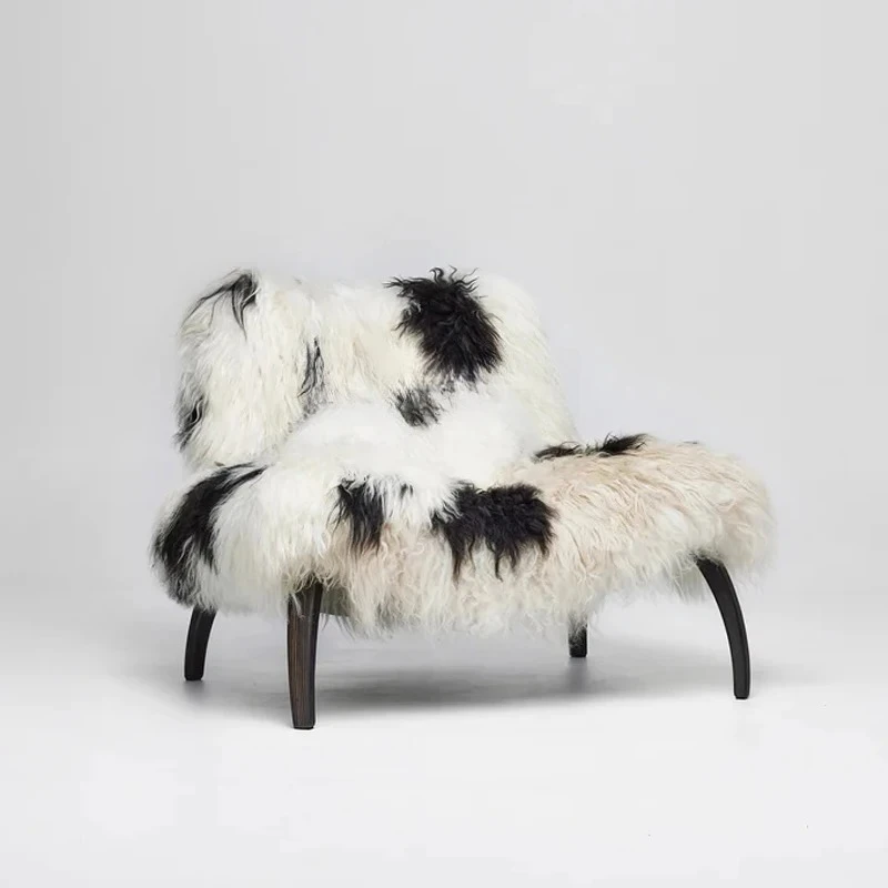 Simple modern wool model room single sofa hotel meeting chair living room leisure chair
Simple modern wool model room single sofa hotel meeting chair living room leisure chair
