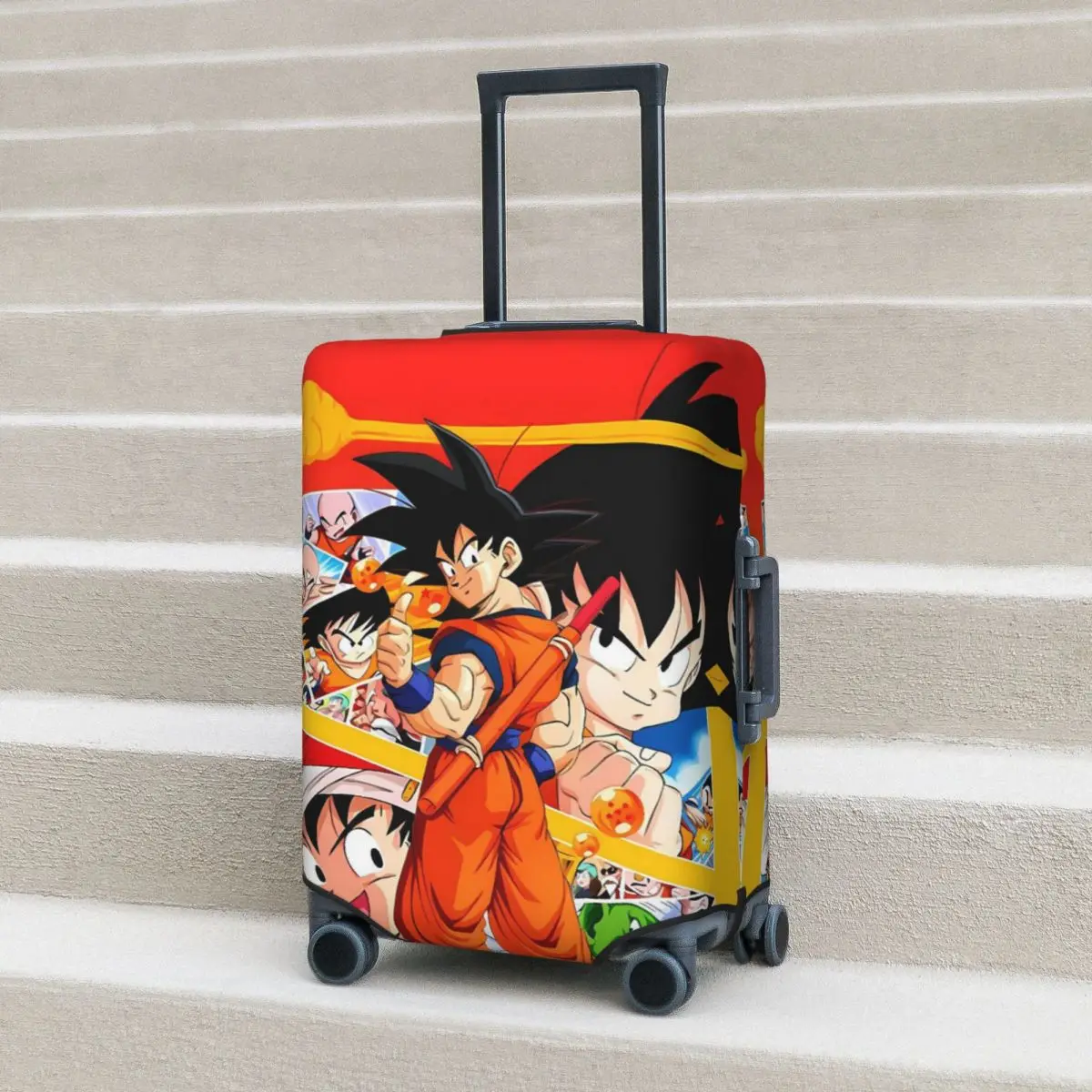 Goku & Friends Dragon Ball Suitcase Cover Useful Travel Protection Luggage Case Vacation
Goku & Friends Dragon Ball Suitcase Cover Useful Travel Protection Luggage Case Vacation