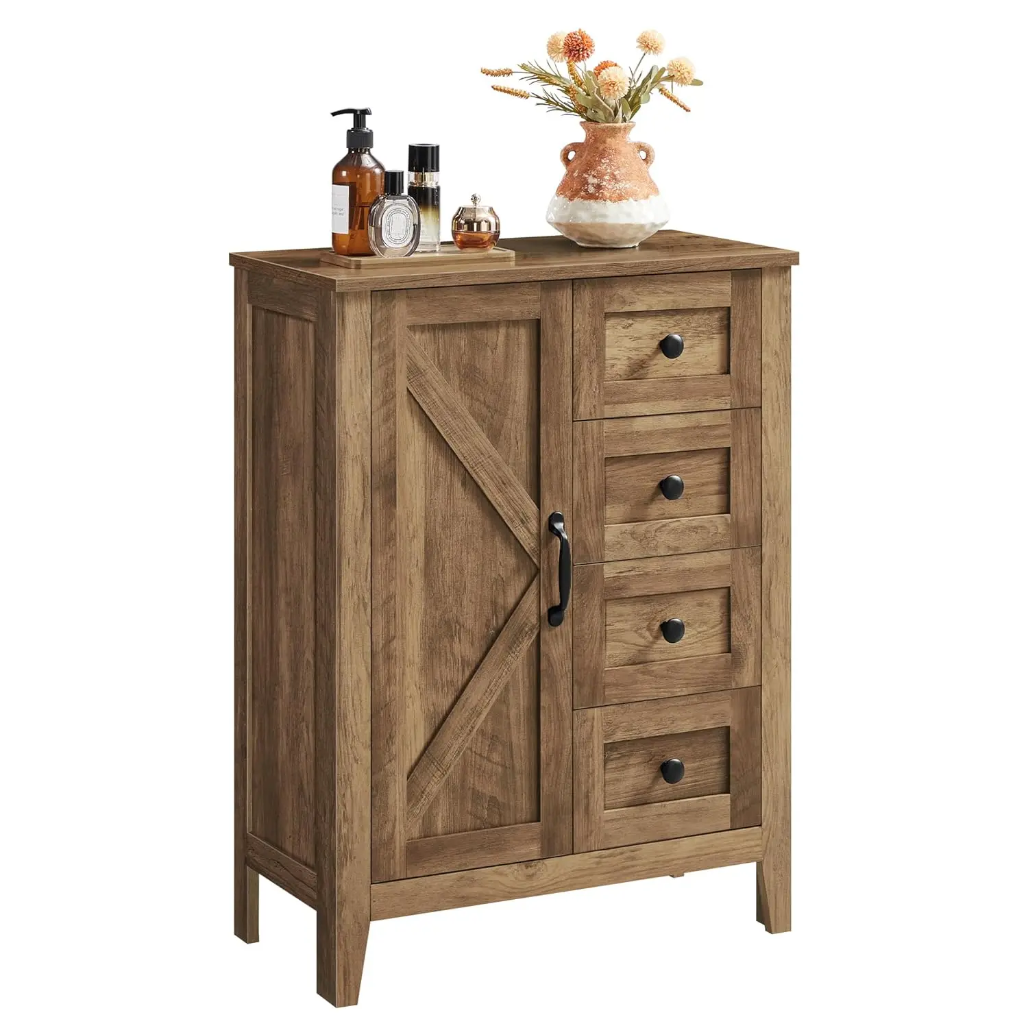 Storage Cabinet, Farmhouse Bathroom Floor Cabinet with 4 Drawers, Freestanding Storage Organizer,, Customized
Storage Cabinet, Farmhouse Bathroom Floor Cabinet with 4 Drawers, Freestanding Storage Organizer,, Customized