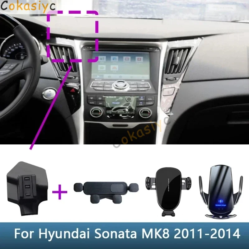 Автомобильный держатель для телефона, специальные крепления для Hyundai Sonata YF 2011 2012 2013 2014, фиксированный кронштейн, аксессуары для беспроводной зарядки
Автомобильный держатель для телефона, специальные крепления для Hyundai Sonata YF 2011 2012 2013 2014, фиксированный кронштейн, аксессуары для беспроводной зарядки