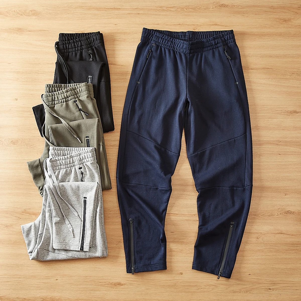 Men's Pure Color Small Foot Spor Knitted Casual Pants Straight Leg Length Spring Low Elastici Casual Ocns
Men's Pure Color Small Foot Spor Knitted Casual Pants Straight Leg Length Spring Low Elastici Casual Ocns