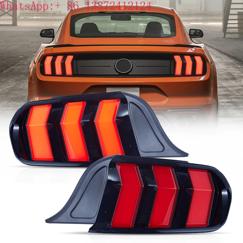 VLAND Manufacturer LED Tail Lamp Taillight Sequential Turn Signal Rear Light 20152016 2017-UP STI VA Tail Light for Ford Mustang
VLAND Manufacturer LED Tail Lamp Taillight Sequential Turn Signal Rear Light 20152016 2017-UP STI VA Tail Light for Ford Mustang