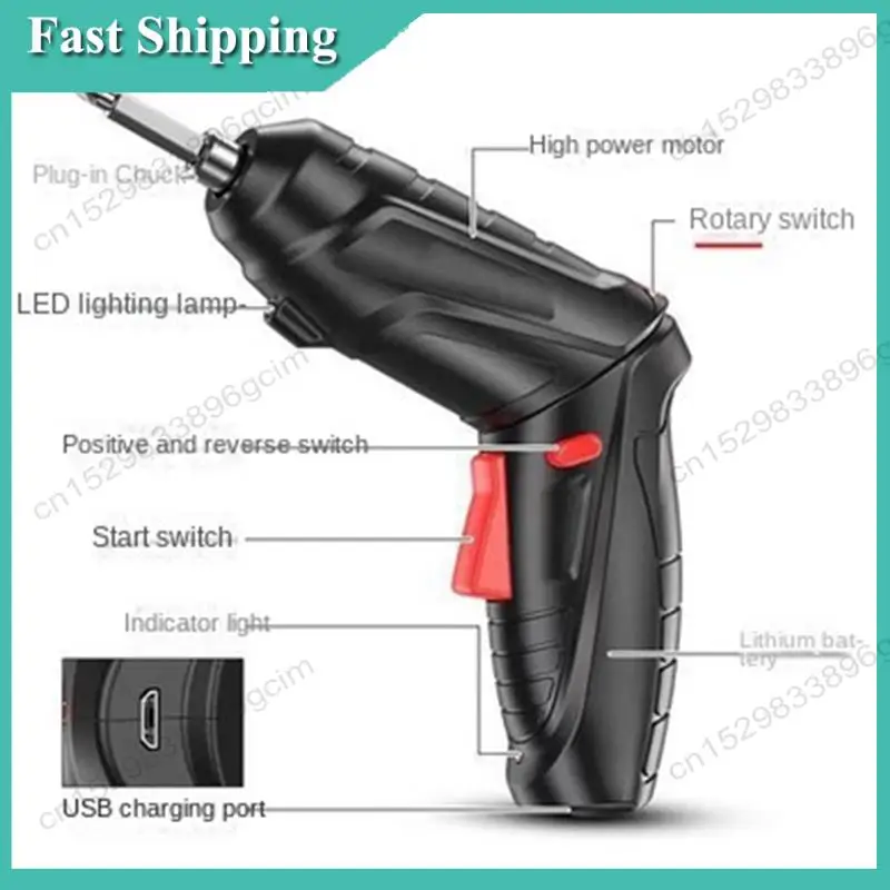 -BABQ Household Electric Screwdriver Rechargeable Cordless Impact Drill Mini Cordless Electric Drill Screwdriver Set
-BABQ Household Electric Screwdriver Rechargeable Cordless Impact Drill Mini Cordless Electric Drill Screwdriver Set