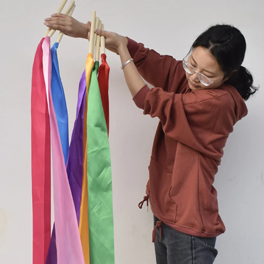 Красочная детская танцевальная лента-стример для художественной гимнастики, легкий портативный танцевальный инструмент, вечерние, подарок для активного отдыха
Красочная детская танцевальная лента-стример для художественной гимнастики, легкий портативный танцевальный инструмент, вечерние, подарок для активного отдыха