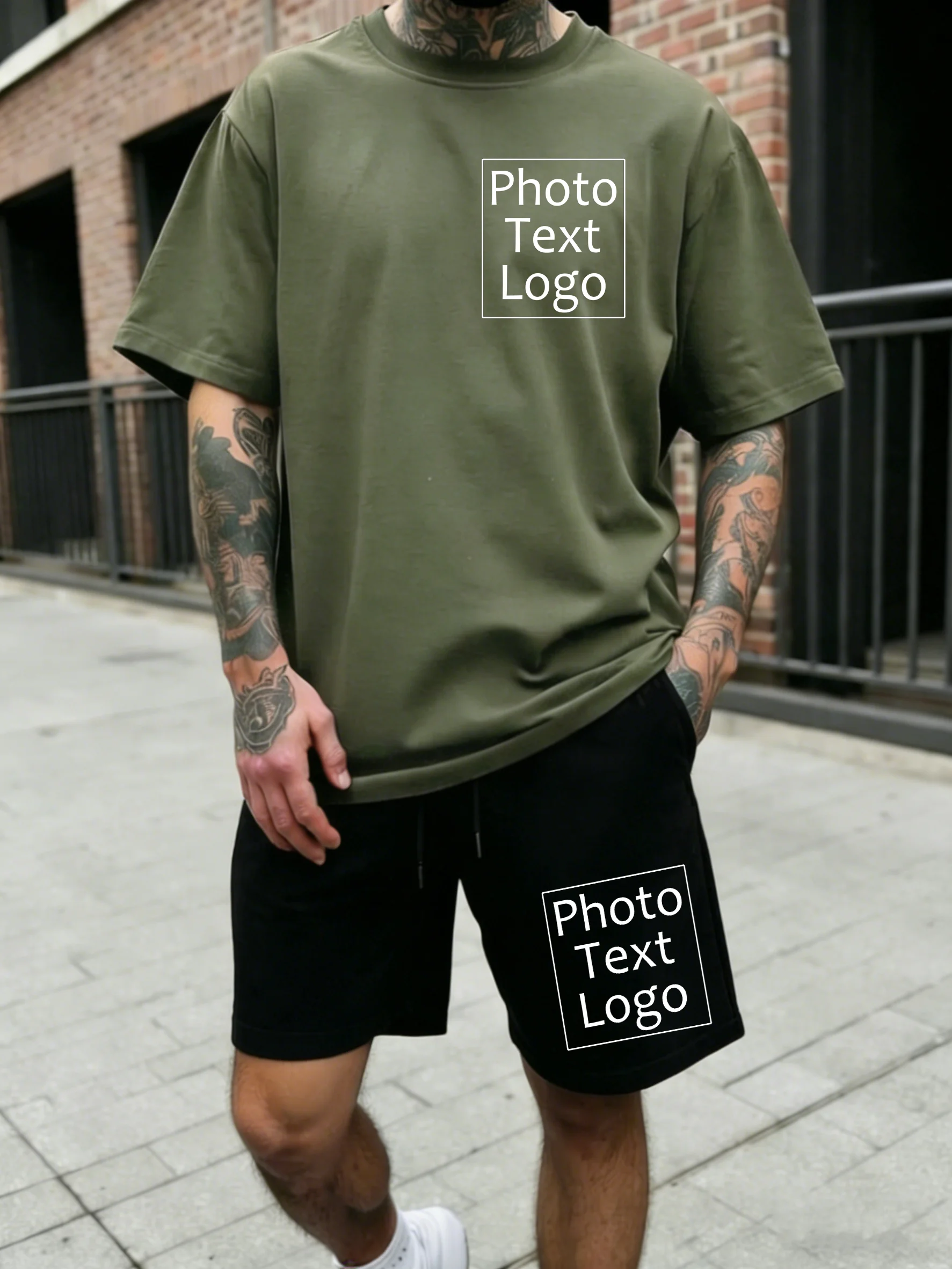 Daily Basics Short Sleeve Mens Personalized Customized Design Team Family Sport T-Shirt Casual Loose Fitness Shorts Office Tops
Daily Basics Short Sleeve Mens Personalized Customized Design Team Family Sport T-Shirt Casual Loose Fitness Shorts Office Tops