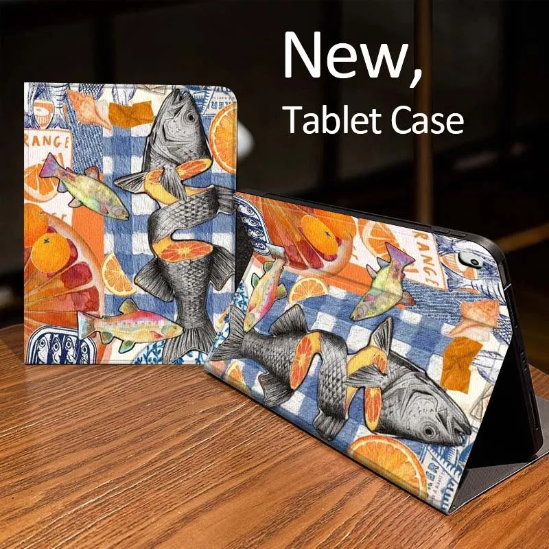 Fish Ocean Element Collage Case For iPad Pro 10th 11th 5th 6th 7 8 9 2 gen 11 13 M4 M5 10.2 9.7 12.9 10.5 10.9 Inch Tablet
Fish Ocean Element Collage Case For iPad Pro 10th 11th 5th 6th 7 8 9 2 gen 11 13 M4 M5 10.2 9.7 12.9 10.5 10.9 Inch Tablet