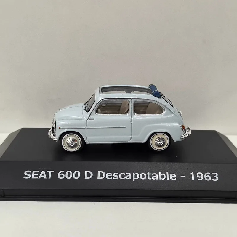 IXO 1/43 SEAT 600 D DESCAPOTABLE 1963 Alloy Car Model Static Collection Decorated Holiday Gifts Toys Souvenir Gift
IXO 1/43 SEAT 600 D DESCAPOTABLE 1963 Alloy Car Model Static Collection Decorated Holiday Gifts Toys Souvenir Gift