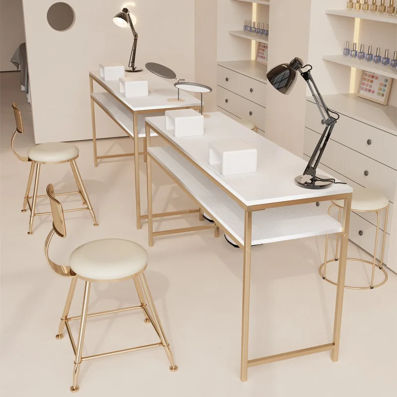 On Sales Modern Design Beauty Shop Furniture Double Manicure Table and Chair Sets Luxury Nail Table Manicure Desk
On Sales Modern Design Beauty Shop Furniture Double Manicure Table and Chair Sets Luxury Nail Table Manicure Desk