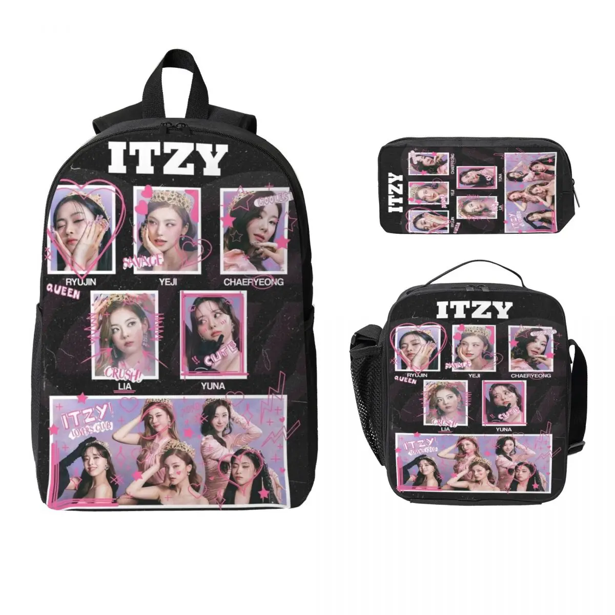 3Pcs Itzy 2025 Girls Will Be Girls Kpop Theme Backpack Set for Children Pen Bags Bookbag Sets with Lunch Box For School Knapsack
3Pcs Itzy 2025 Girls Will Be Girls Kpop Theme Backpack Set for Children Pen Bags Bookbag Sets with Lunch Box For School Knapsack