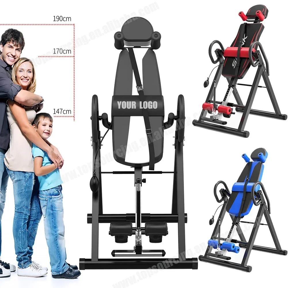 Custom Logo Home Gym Exercise Equipment Inversion Machine For Sale Folding Handstand Machine Inversion Table Therapy
Custom Logo Home Gym Exercise Equipment Inversion Machine For Sale Folding Handstand Machine Inversion Table Therapy
