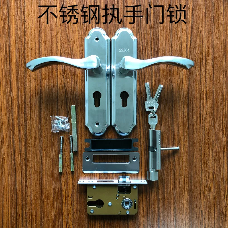 Stainless Steel Handle Door Lock, Wooden Door Lock, 50 Lock Body, Indoor Bedroom Silent Door Lock, Mechanical Door Lock
Stainless Steel Handle Door Lock, Wooden Door Lock, 50 Lock Body, Indoor Bedroom Silent Door Lock, Mechanical Door Lock