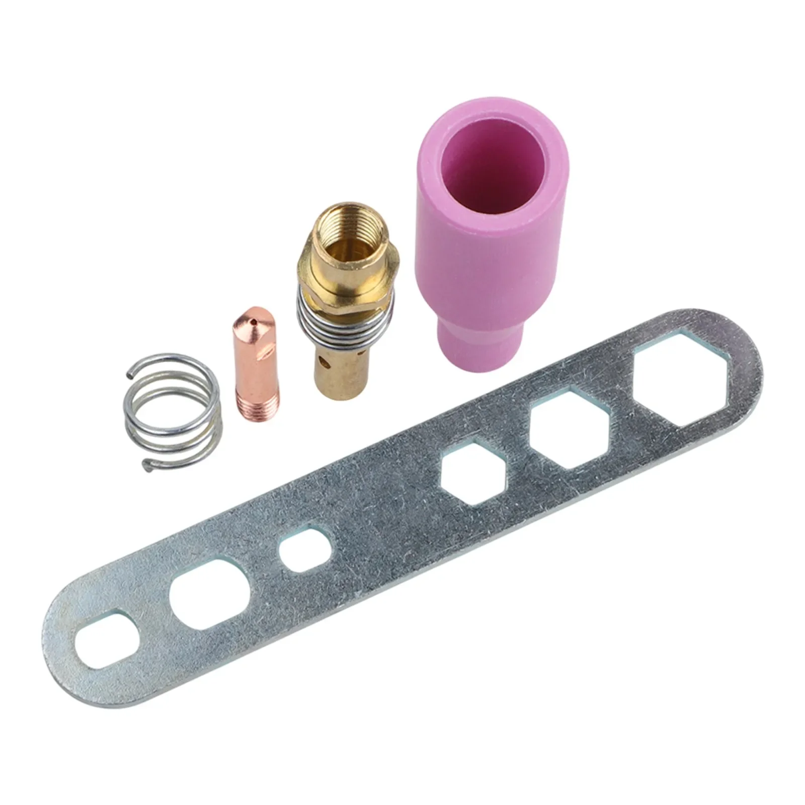 Пакет сварочных принадлежностей с насадками и контактными насадками, совместимый с горелками AK15. Все, что вам нужно, чтобы начать.
Пакет сварочных принадлежностей с насадками и контактными насадками, совместимый с горелками AK15. Все, что вам нужно, чтобы начать.