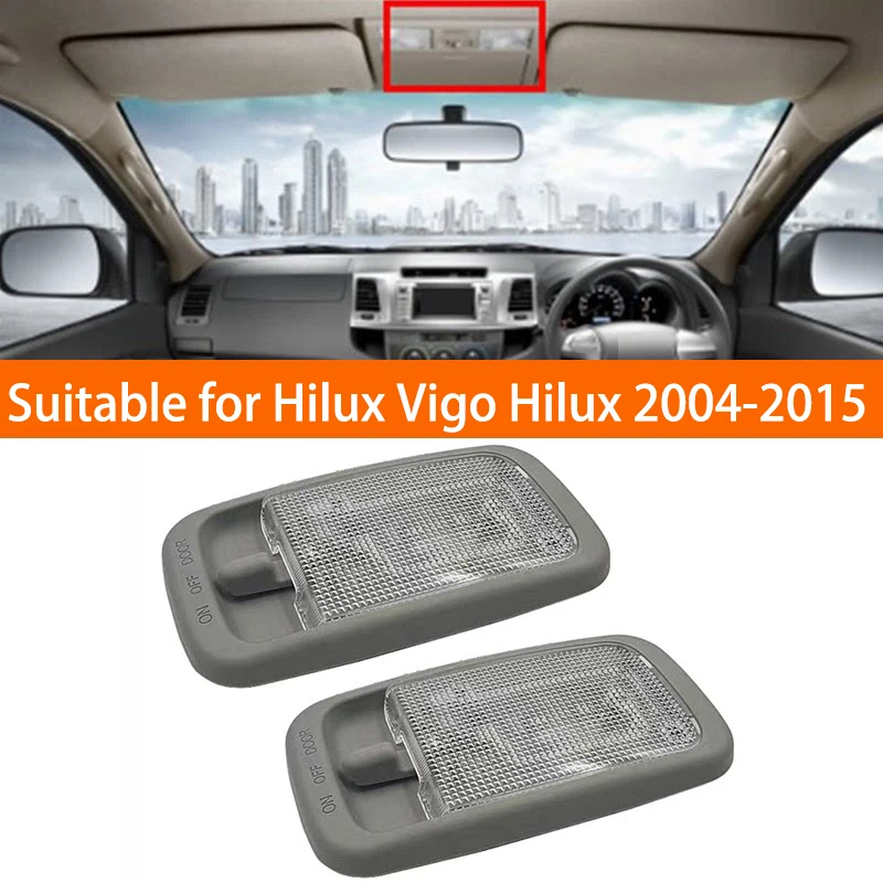 Suitable for Toyota Hilux Vigo 2004-2015 Overhead Reading Light, Roof Light, Map Light
Suitable for Toyota Hilux Vigo 2004-2015 Overhead Reading Light, Roof Light, Map Light