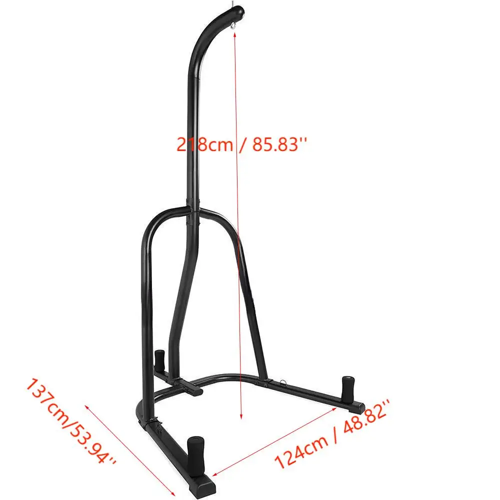 Adjustable Height Freestanding Boxing Stand Steel Sandbag Rack with Speed Bag Attachment
Adjustable Height Freestanding Boxing Stand Steel Sandbag Rack with Speed Bag Attachment