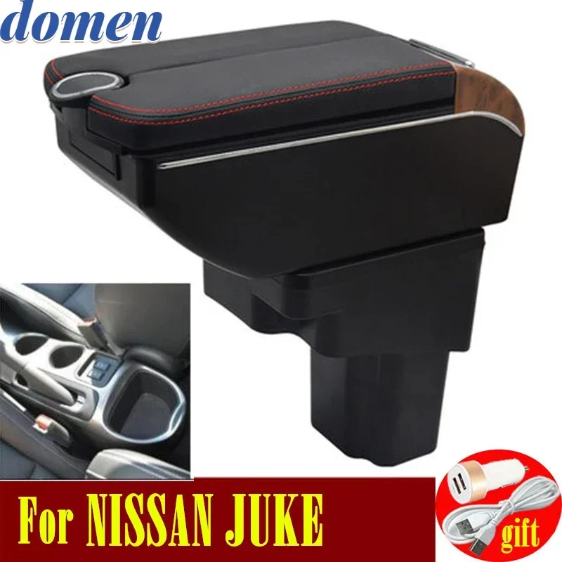 For NISSAN JUKE armrest box Double doors open 7USB Centre Console Storage Box Arm Rest
For NISSAN JUKE armrest box Double doors open 7USB Centre Console Storage Box Arm Rest