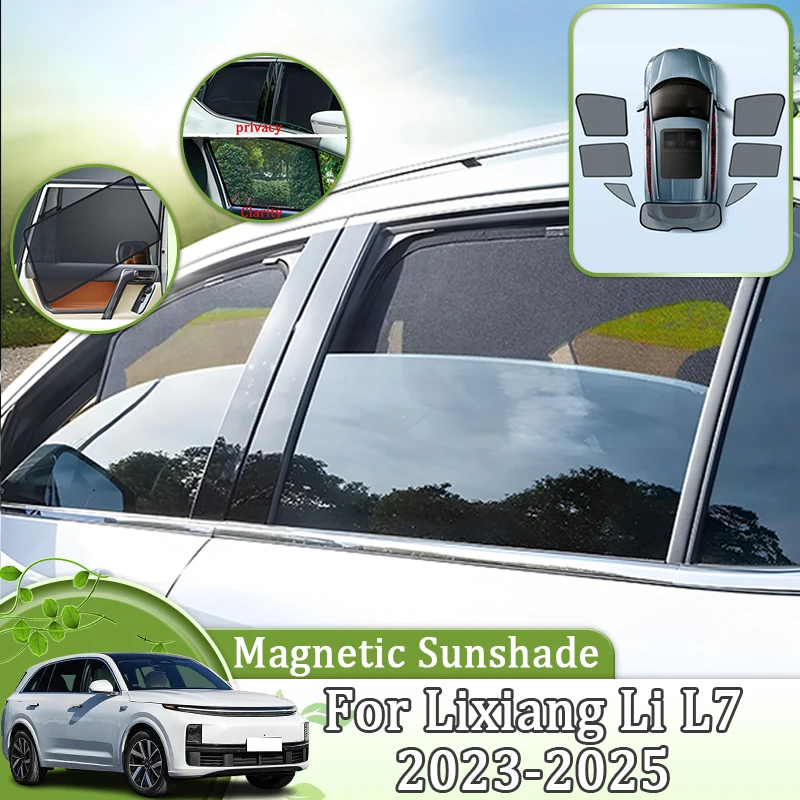 Magnetic Car Mesh Sunshades For Lixiang Li L7 2024 2023 2025 Sunshades Windshield Window Visors Curtain Breathable Accessories
Magnetic Car Mesh Sunshades For Lixiang Li L7 2024 2023 2025 Sunshades Windshield Window Visors Curtain Breathable Accessories