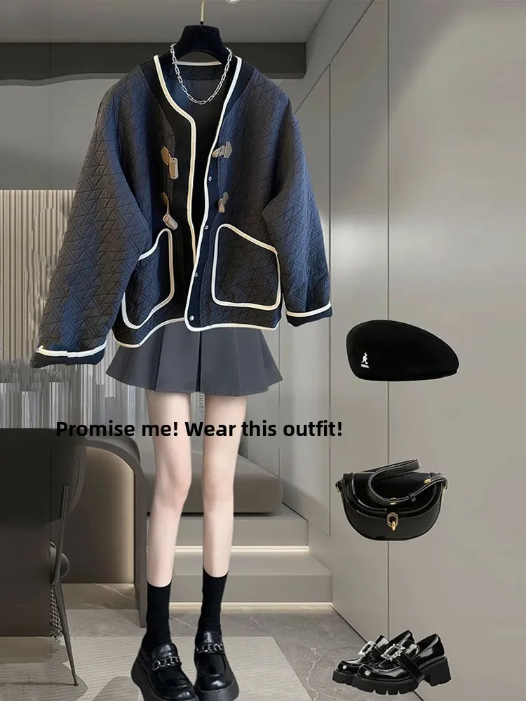 Spring 2024 New Style Small Fragrance Style Diamond Grid Women's Jacket Design Sensation Baseball Suit plus Size Conceal Meat...
Spring 2024 New Style Small Fragrance Style Diamond Grid Women's Jacket Design Sensation Baseball Suit plus Size Conceal Meat...