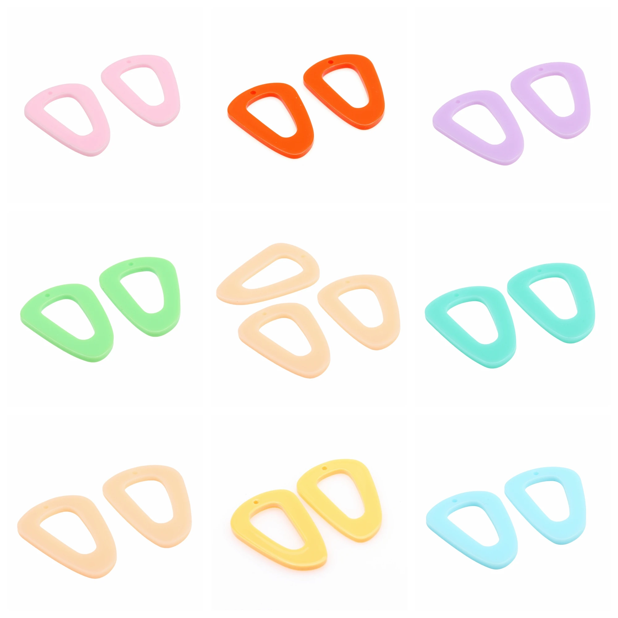 6pcs Acrylic Drop Pendants,Abstract Dangle Connectors 1Hole,Earring Parts,DIY Charms,Jewelry Supplies 39x27mm,ACE339
6pcs Acrylic Drop Pendants,Abstract Dangle Connectors 1Hole,Earring Parts,DIY Charms,Jewelry Supplies 39x27mm,ACE339