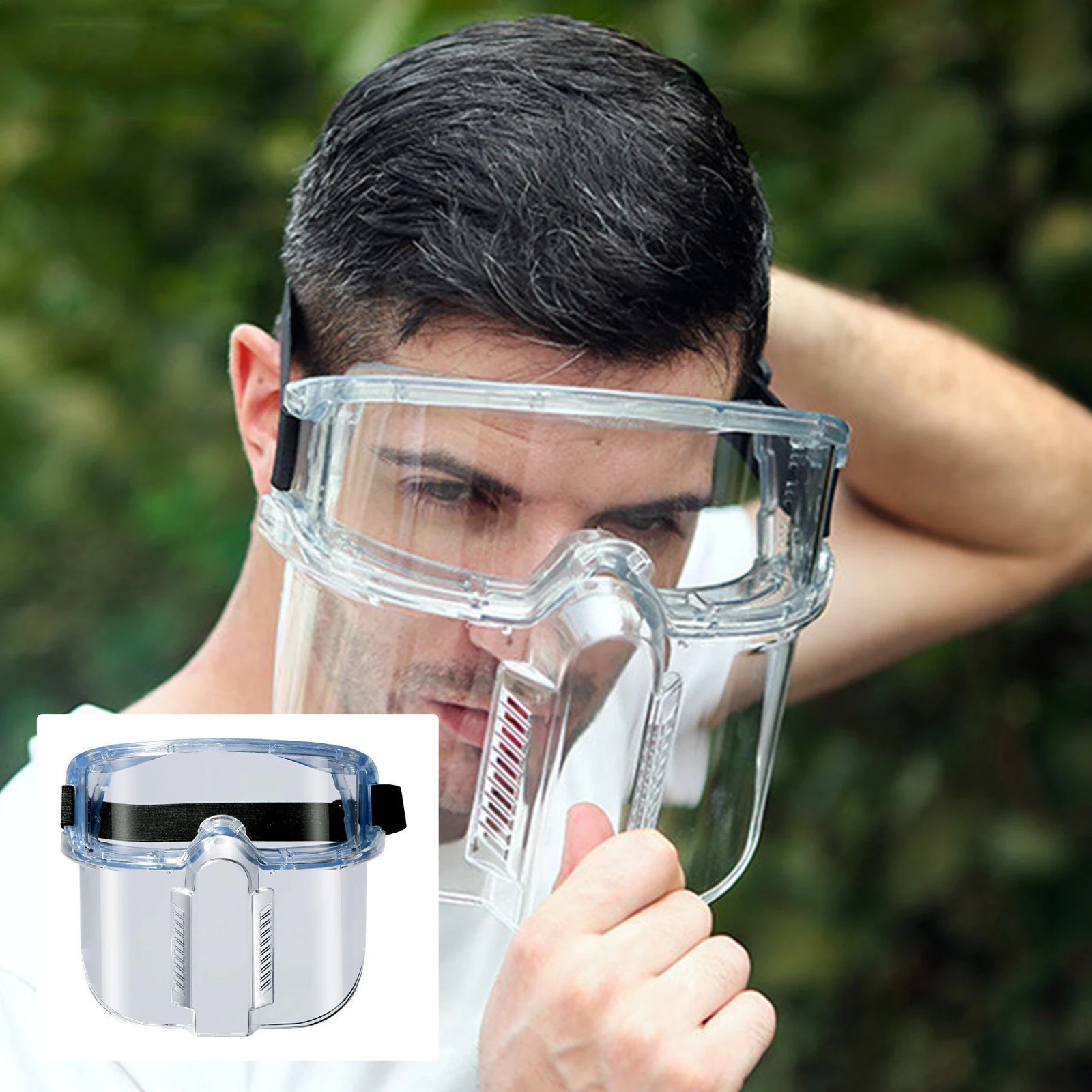 Multipurpose Ergonomic Transparent Protected Face Shield Mask for Work Polish Welding Dust Oil Splash Resistant Full Face Mask
Multipurpose Ergonomic Transparent Protected Face Shield Mask for Work Polish Welding Dust Oil Splash Resistant Full Face Mask
