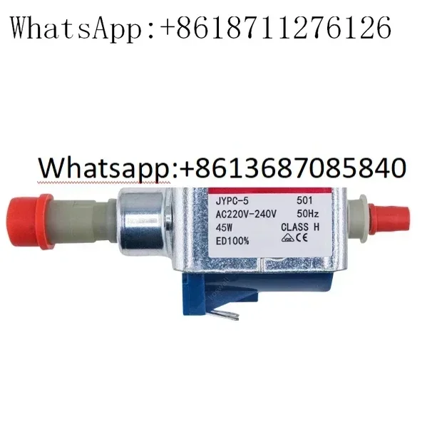JYPC-501P AC230V 45W Electromagnetic Water Pump Coffee machine Irons Soleniod with Connector
JYPC-501P AC230V 45W Electromagnetic Water Pump Coffee machine Irons Soleniod with Connector