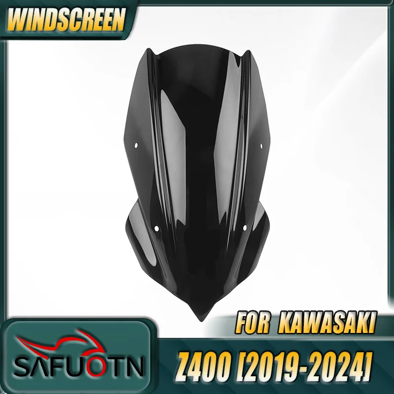 Лобовое стекло Z250 Z400 для Kawasaki Z400 2019-2024, ветровой дефлектор мотоцикла, экран с кронштейном, аксессуары
Лобовое стекло Z250 Z400 для Kawasaki Z400 2019-2024, ветровой дефлектор мотоцикла, экран с кронштейном, аксессуары
