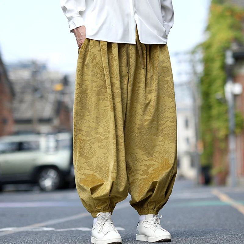Oversized Men Casual Harem Pants New 2026 Spring Chinese Style Vintage Jacquard Loose Comfortable Male KungFu Trousers N019
Oversized Men Casual Harem Pants New 2026 Spring Chinese Style Vintage Jacquard Loose Comfortable Male KungFu Trousers N019