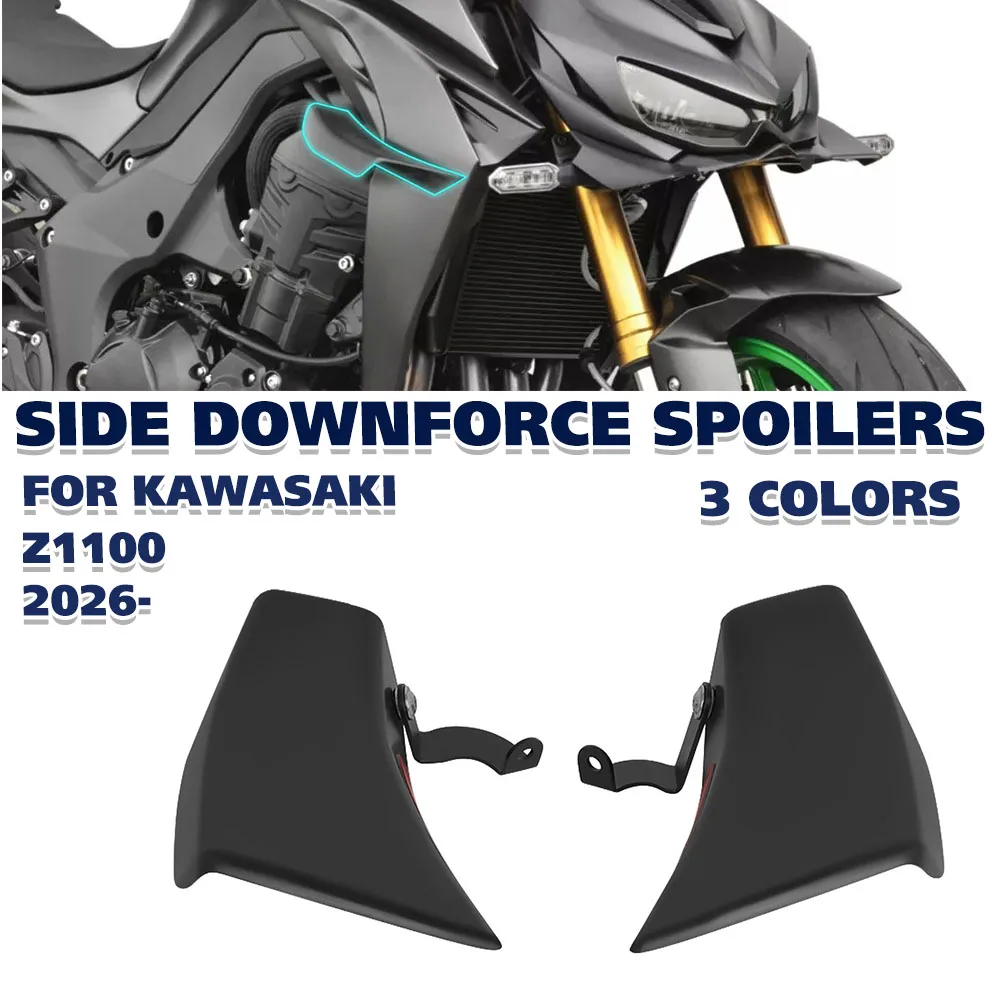 For KAWASAKI Z 1100 Z1100 SE 2026- Motorcycle Downforce Naked Spoilers Fairing Winglet Aerodynamic Wing Front Side Spoiler
For KAWASAKI Z 1100 Z1100 SE 2026- Motorcycle Downforce Naked Spoilers Fairing Winglet Aerodynamic Wing Front Side Spoiler