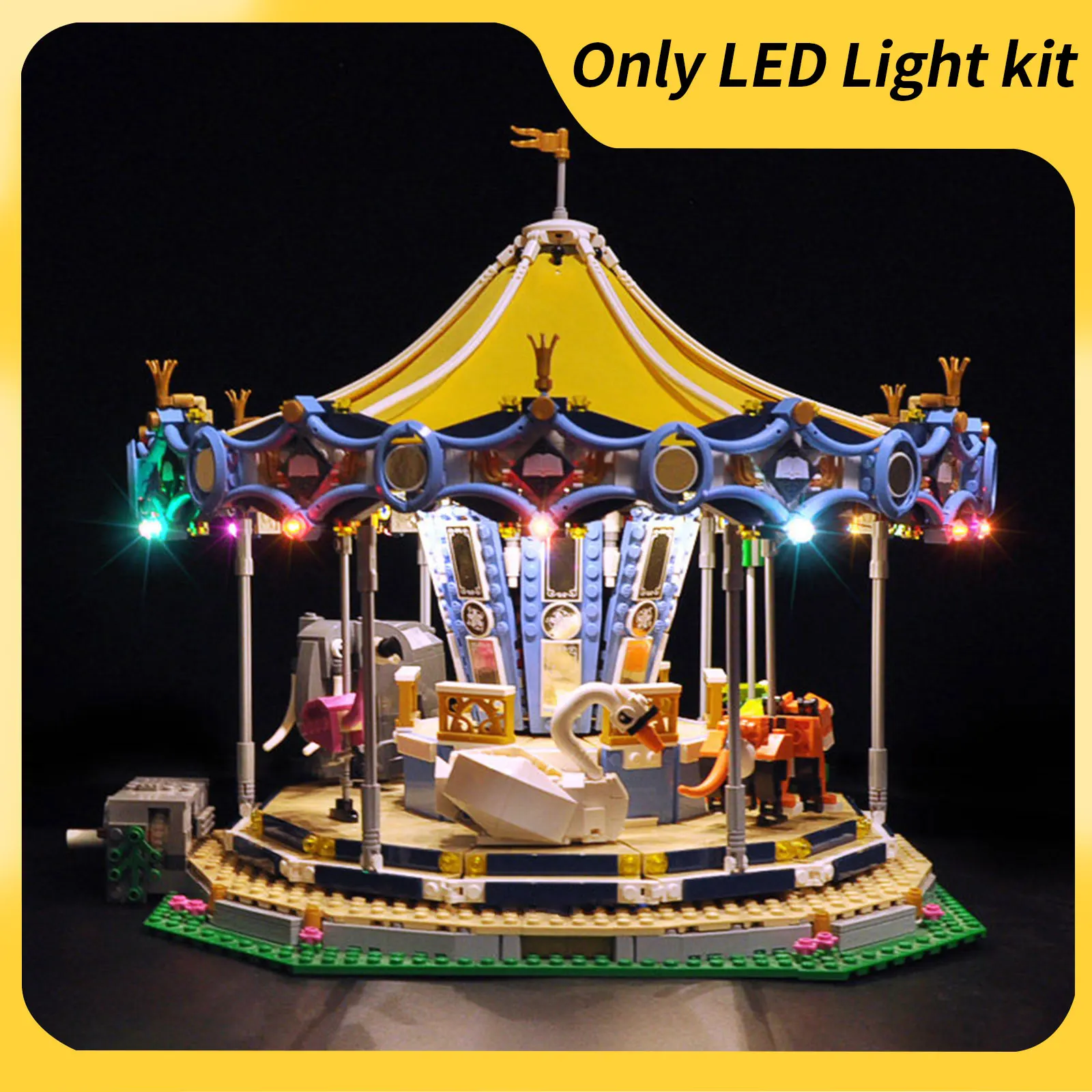 LYBMTWF LED Lighting Kit Compatible with Lego 10257 Carousel Building Blocks(NOT Include The Model Bricks)
LYBMTWF LED Lighting Kit Compatible with Lego 10257 Carousel Building Blocks(NOT Include The Model Bricks)