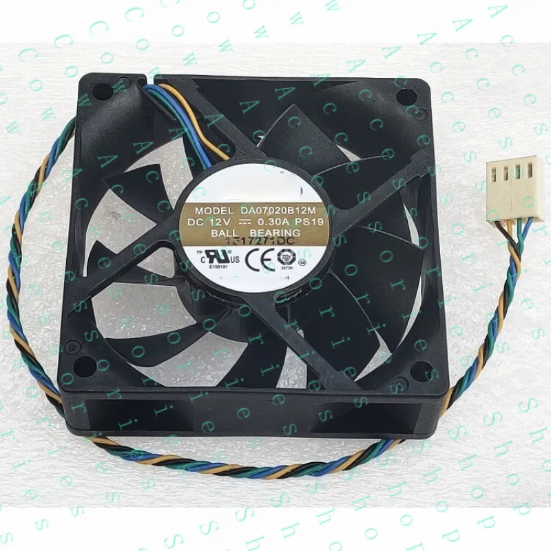 PP+ NEW FOR AVC DA07020B12M DC 12V 0.30A 7020 70*70*20MM 7cm 4-PIN CPU cooling fan
PP+ NEW FOR AVC DA07020B12M DC 12V 0.30A 7020 70*70*20MM 7cm 4-PIN CPU cooling fan