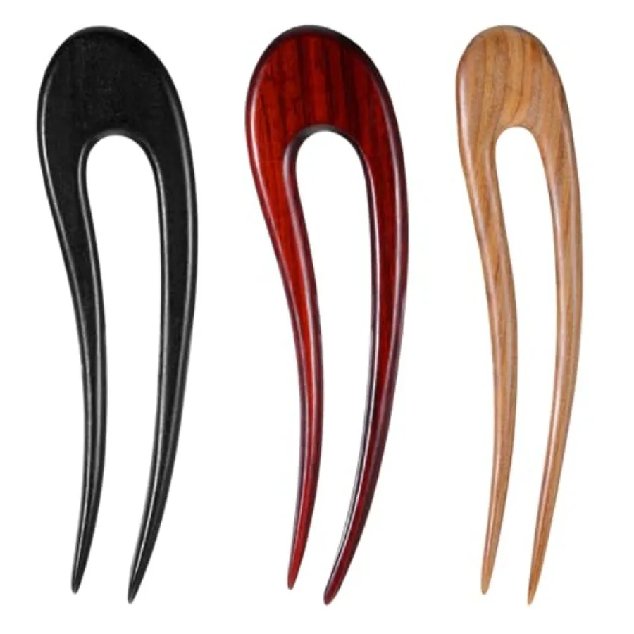 Limited-time offer 3 Pack Wooden Hair Sticks for Women, French U Shaped Hairpin with Two Prongs Hair Clips Handmade French Hair
Limited-time offer 3 Pack Wooden Hair Sticks for Women, French U Shaped Hairpin with Two Prongs Hair Clips Handmade French Hair