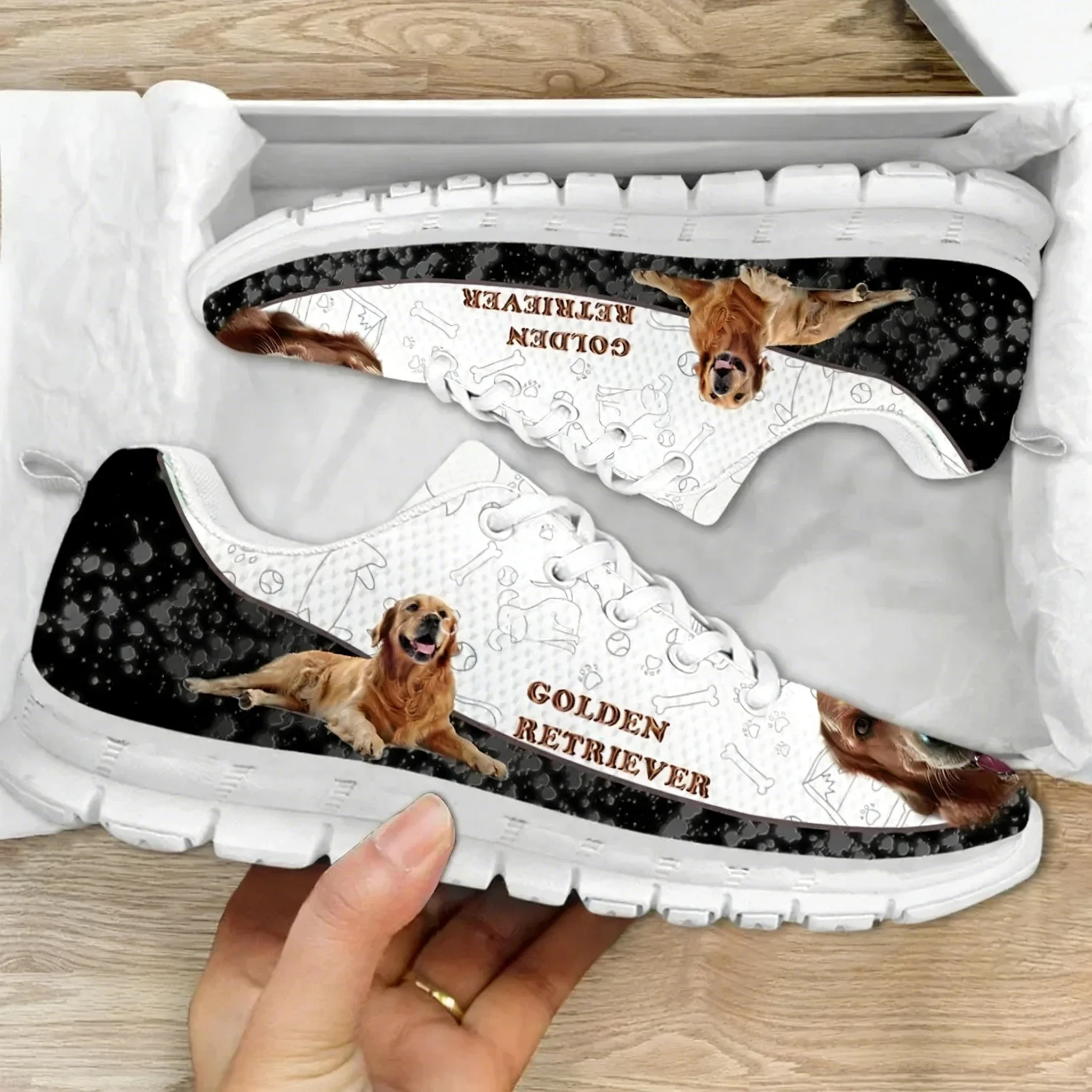 Golden Retriever Print Sports Shoes Mens Womens Teenager Breathable Sneakers Casual Custom High Quality Couple Shoe
Golden Retriever Print Sports Shoes Mens Womens Teenager Breathable Sneakers Casual Custom High Quality Couple Shoe
